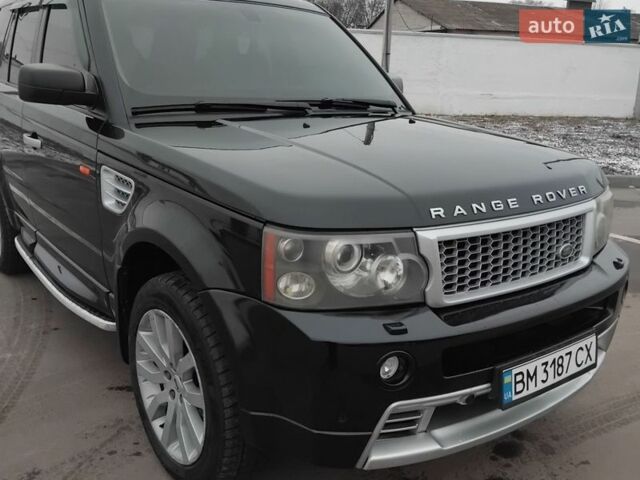Черный Ленд Ровер Рендж Ровер Спорт, объемом двигателя 4.2 л и пробегом 321 тыс. км за 9000 $, фото 12 на Automoto.ua