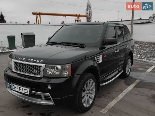 Черный Ленд Ровер Рендж Ровер Спорт, объемом двигателя 4.2 л и пробегом 321 тыс. км за 9000 $, фото 9 на Automoto.ua