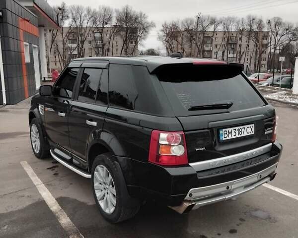 Черный Ленд Ровер Рендж Ровер Спорт, объемом двигателя 4.2 л и пробегом 320 тыс. км за 9000 $, фото 2 на Automoto.ua
