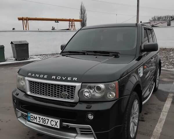 Черный Ленд Ровер Рендж Ровер Спорт, объемом двигателя 4.2 л и пробегом 320 тыс. км за 9000 $, фото 7 на Automoto.ua