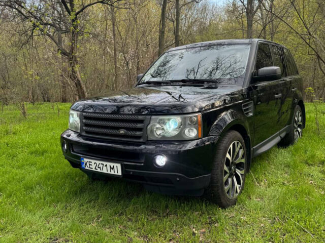 Чорний Ленд Ровер Range Rover Sport, об'ємом двигуна 4.39 л та пробігом 290 тис. км за 11800 $, фото 1 на Automoto.ua