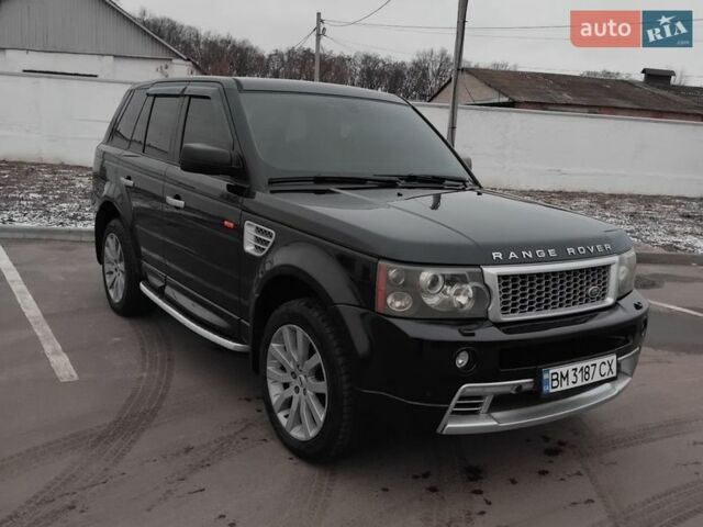 Черный Ленд Ровер Рендж Ровер Спорт, объемом двигателя 4.2 л и пробегом 321 тыс. км за 9000 $, фото 18 на Automoto.ua
