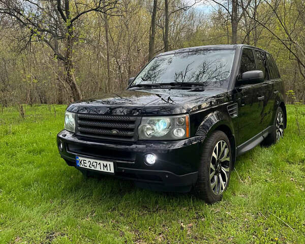 Черный Ленд Ровер Рендж Ровер Спорт, объемом двигателя 4.39 л и пробегом 290 тыс. км за 12000 $, фото 1 на Automoto.ua