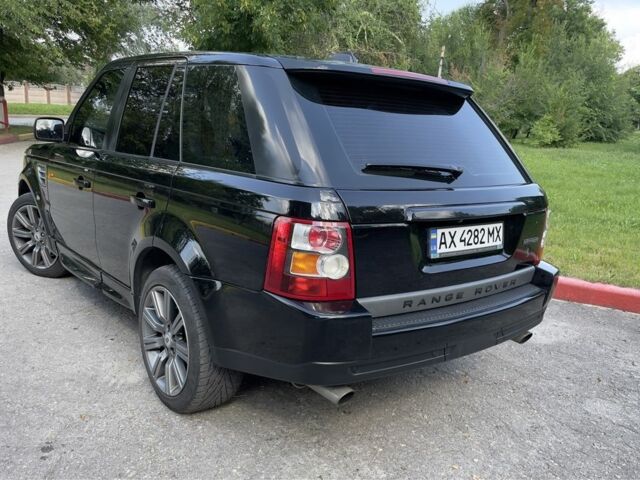 Чорний Ленд Ровер Range Rover Sport, об'ємом двигуна 4.2 л та пробігом 270 тис. км за 9500 $, фото 2 на Automoto.ua