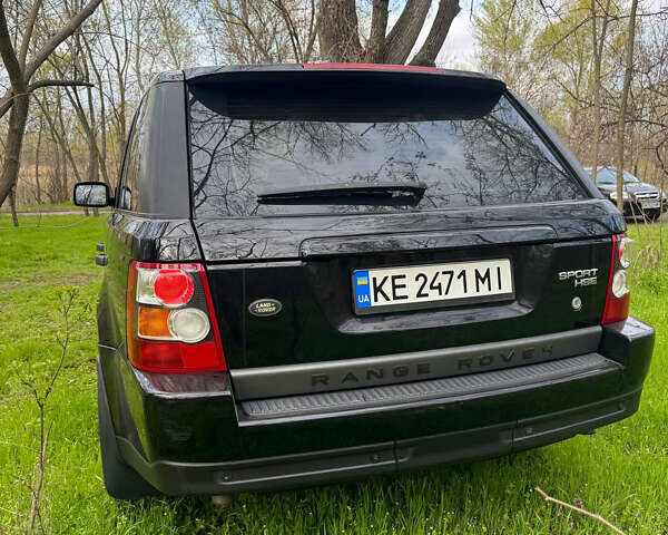 Черный Ленд Ровер Рендж Ровер Спорт, объемом двигателя 4.39 л и пробегом 290 тыс. км за 12000 $, фото 6 на Automoto.ua