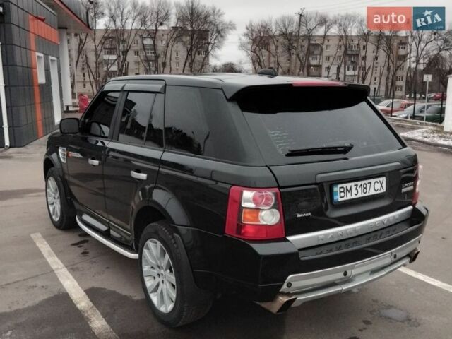Черный Ленд Ровер Рендж Ровер Спорт, объемом двигателя 4.2 л и пробегом 321 тыс. км за 9000 $, фото 6 на Automoto.ua