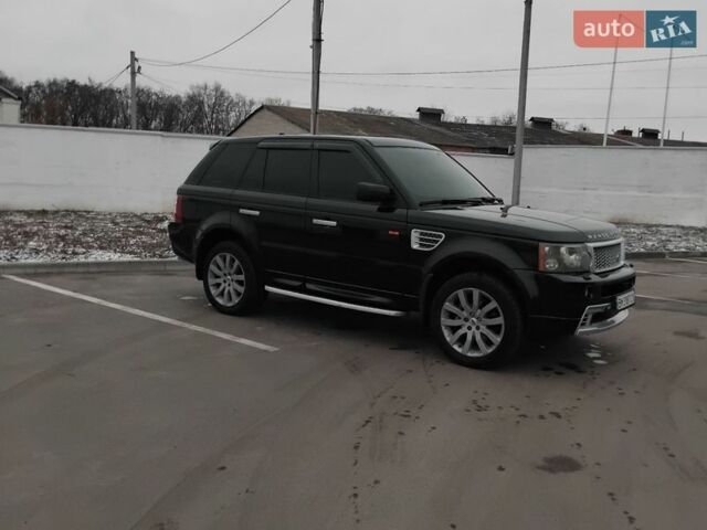 Черный Ленд Ровер Рендж Ровер Спорт, объемом двигателя 4.2 л и пробегом 321 тыс. км за 9000 $, фото 4 на Automoto.ua