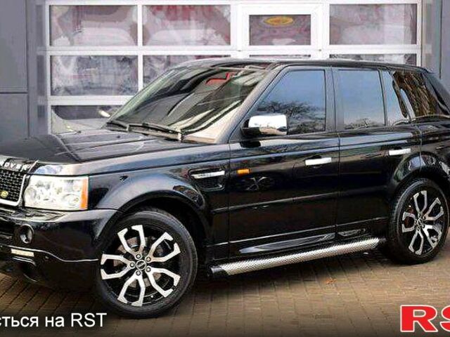 Чорний Ленд Ровер Range Rover Sport, об'ємом двигуна 4.2 л та пробігом 190 тис. км за 16800 $, фото 3 на Automoto.ua