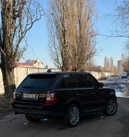 Черный Ленд Ровер Рендж Ровер Спорт, объемом двигателя 4.2 л и пробегом 295 тыс. км за 9500 $, фото 7 на Automoto.ua