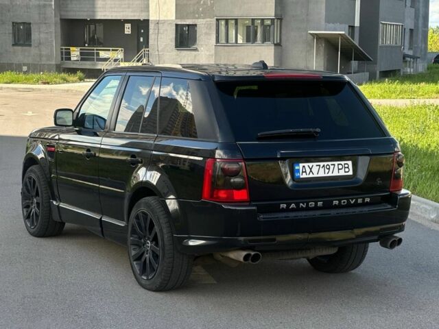 Чорний Ленд Ровер Range Rover Sport, об'ємом двигуна 4.2 л та пробігом 188 тис. км за 8000 $, фото 3 на Automoto.ua
