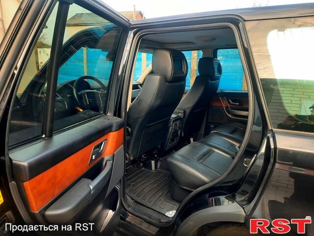 Чорний Ленд Ровер Range Rover Sport, об'ємом двигуна 4.2 л та пробігом 161 тис. км за 10500 $, фото 5 на Automoto.ua