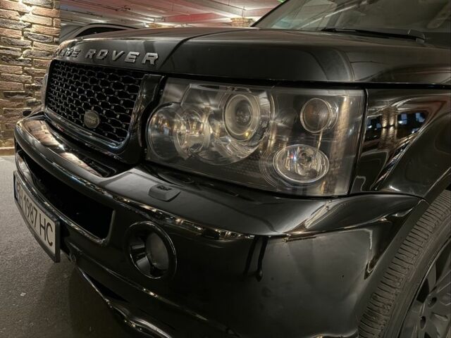 Черный Ленд Ровер Рендж Ровер Спорт, объемом двигателя 4.2 л и пробегом 287 тыс. км за 8000 $, фото 7 на Automoto.ua
