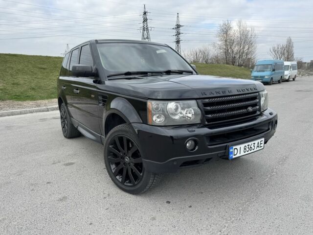 Черный Ленд Ровер Рендж Ровер Спорт, объемом двигателя 4.2 л и пробегом 258 тыс. км за 8500 $, фото 4 на Automoto.ua