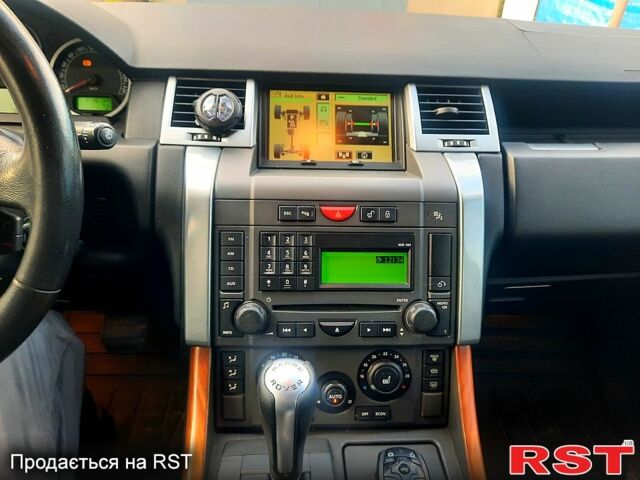 Чорний Ленд Ровер Range Rover Sport, об'ємом двигуна 4.2 л та пробігом 161 тис. км за 10500 $, фото 10 на Automoto.ua