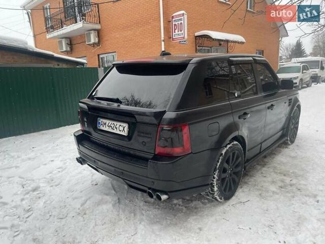 Чорний Ленд Ровер Range Rover Sport, об'ємом двигуна 4.2 л та пробігом 290 тис. км за 10000 $, фото 5 на Automoto.ua