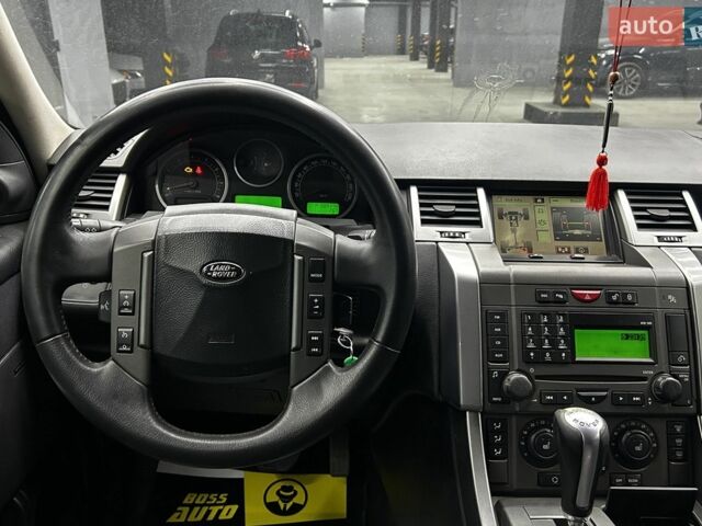 Чорний Ленд Ровер Range Rover Sport, об'ємом двигуна 4.2 л та пробігом 207 тис. км за 8200 $, фото 13 на Automoto.ua