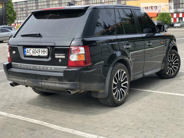 Чорний Ленд Ровер Range Rover Sport, об'ємом двигуна 4.2 л та пробігом 210 тис. км за 10100 $, фото 2 на Automoto.ua