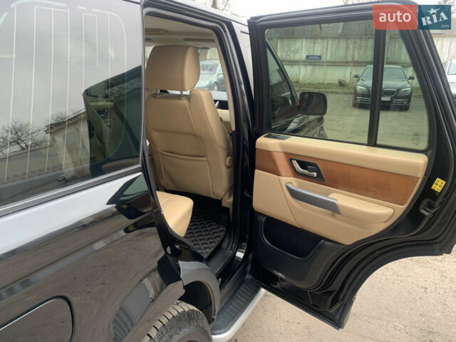 Чорний Ленд Ровер Range Rover Sport, об'ємом двигуна 2.7 л та пробігом 300 тис. км за 12000 $, фото 19 на Automoto.ua