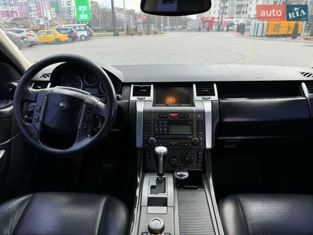 Чорний Ленд Ровер Range Rover Sport, об'ємом двигуна 4.2 л та пробігом 212 тис. км за 8600 $, фото 34 на Automoto.ua