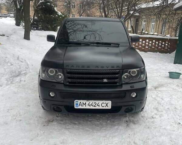 Чорний Ленд Ровер Range Rover Sport, об'ємом двигуна 4.2 л та пробігом 290 тис. км за 10000 $, фото 7 на Automoto.ua
