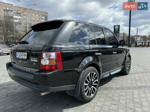 Чорний Ленд Ровер Range Rover Sport, об'ємом двигуна 4.2 л та пробігом 212 тис. км за 8600 $, фото 9 на Automoto.ua