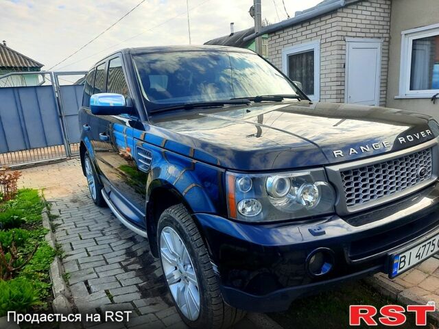 Чорний Ленд Ровер Range Rover Sport, об'ємом двигуна 4.2 л та пробігом 161 тис. км за 10500 $, фото 4 на Automoto.ua