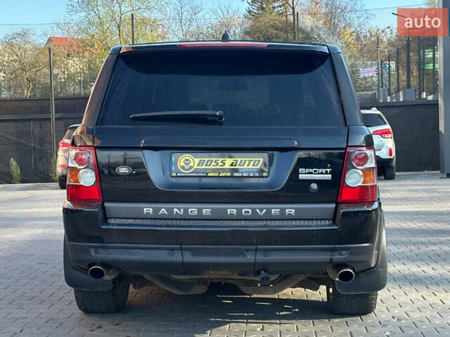 Чорний Ленд Ровер Range Rover Sport, об'ємом двигуна 4.2 л та пробігом 207 тис. км за 9600 $, фото 4 на Automoto.ua