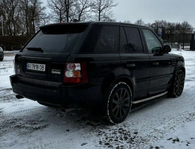 Чорний Ленд Ровер Range Rover Sport, об'ємом двигуна 4.2 л та пробігом 300 тис. км за 9350 $, фото 2 на Automoto.ua