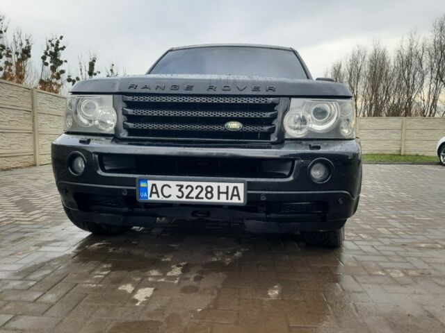Чорний Ленд Ровер Range Rover Sport, об'ємом двигуна 2.7 л та пробігом 264 тис. км за 9000 $, фото 6 на Automoto.ua