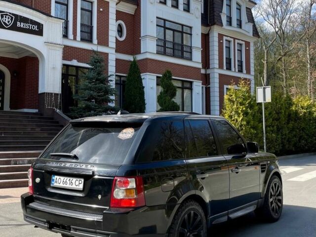 Чорний Ленд Ровер Range Rover Sport, об'ємом двигуна 2.7 л та пробігом 300 тис. км за 10000 $, фото 1 на Automoto.ua