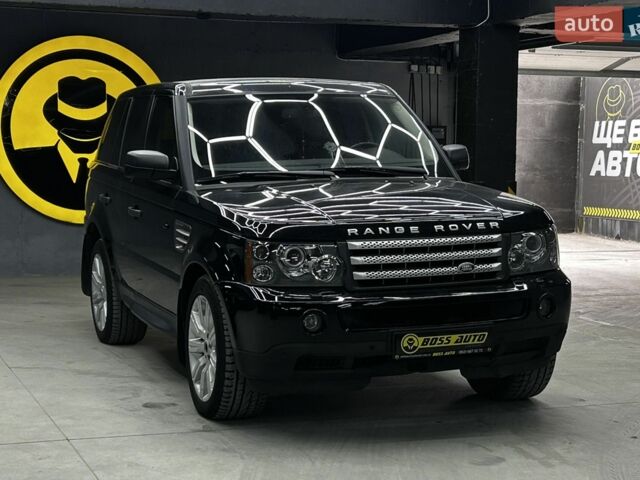 Чорний Ленд Ровер Range Rover Sport, об'ємом двигуна 4.2 л та пробігом 207 тис. км за 8200 $, фото 3 на Automoto.ua