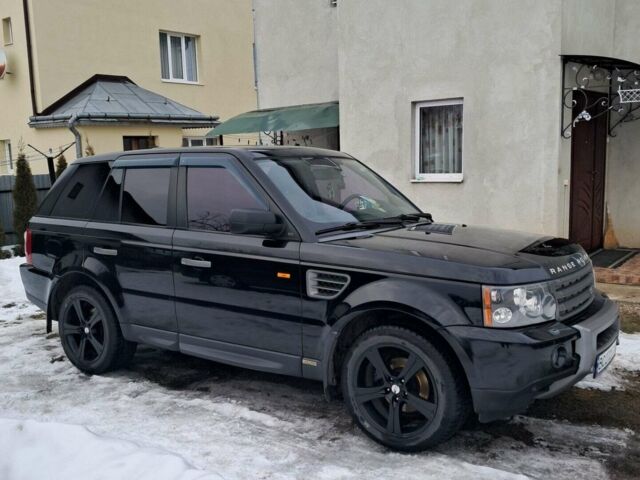 Чорний Ленд Ровер Range Rover Sport, об'ємом двигуна 2.7 л та пробігом 239 тис. км за 12500 $, фото 13 на Automoto.ua