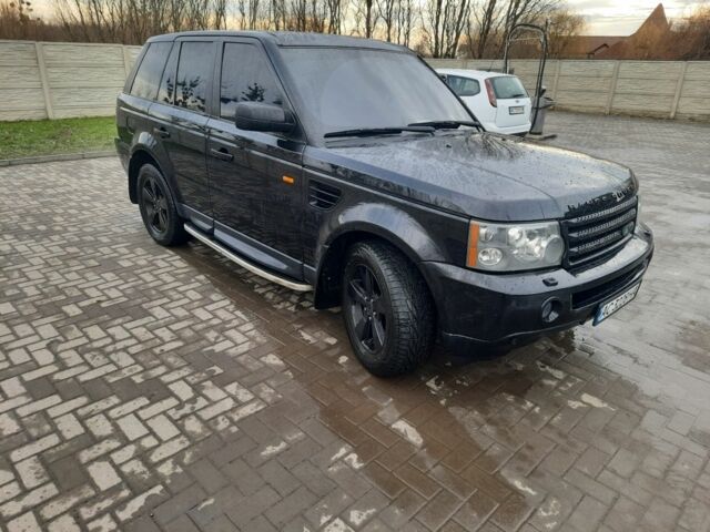 Чорний Ленд Ровер Range Rover Sport, об'ємом двигуна 2.7 л та пробігом 264 тис. км за 9000 $, фото 5 на Automoto.ua