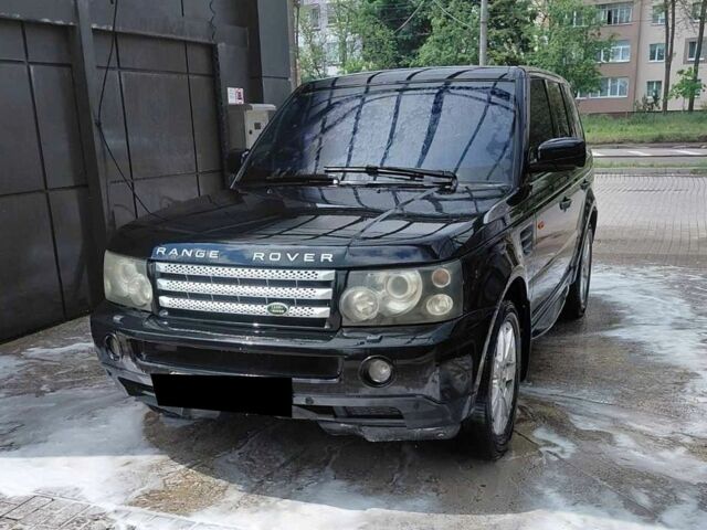 Чорний Ленд Ровер Range Rover Sport, об'ємом двигуна 2.7 л та пробігом 320 тис. км за 7500 $, фото 1 на Automoto.ua