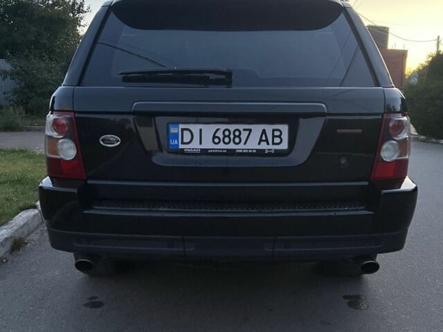 Черный Ленд Ровер Рендж Ровер Спорт, объемом двигателя 4.2 л и пробегом 280 тыс. км за 8200 $, фото 3 на Automoto.ua