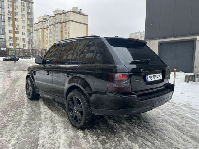 Черный Ленд Ровер Рендж Ровер Спорт, объемом двигателя 2.7 л и пробегом 201 тыс. км за 8100 $, фото 1 на Automoto.ua
