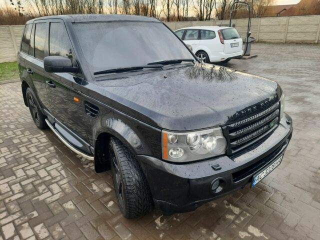 Чорний Ленд Ровер Range Rover Sport, об'ємом двигуна 2.7 л та пробігом 264 тис. км за 9000 $, фото 4 на Automoto.ua