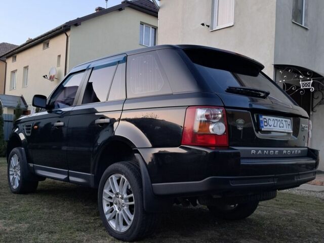 Чорний Ленд Ровер Range Rover Sport, об'ємом двигуна 2.7 л та пробігом 239 тис. км за 12500 $, фото 1 на Automoto.ua