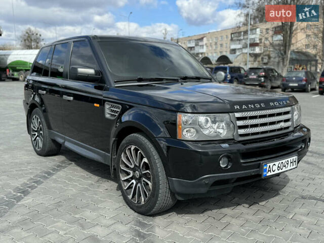 Чорний Ленд Ровер Range Rover Sport, об'ємом двигуна 4.2 л та пробігом 212 тис. км за 8600 $, фото 3 на Automoto.ua
