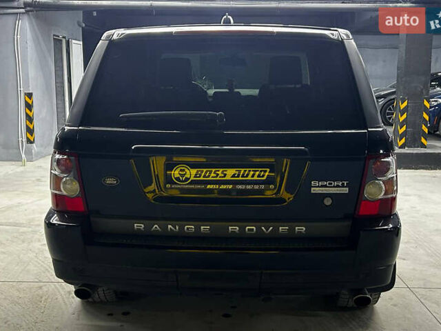 Черный Ленд Ровер Рендж Ровер Спорт, объемом двигателя 4.2 л и пробегом 207 тыс. км за 9900 $, фото 4 на Automoto.ua