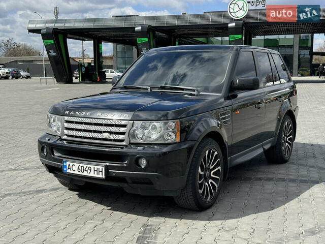 Чорний Ленд Ровер Range Rover Sport, об'ємом двигуна 4.2 л та пробігом 212 тис. км за 8600 $, фото 1 на Automoto.ua
