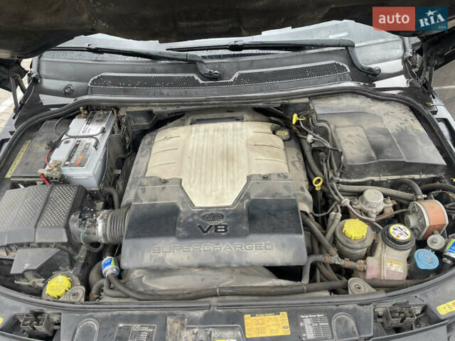 Чорний Ленд Ровер Range Rover Sport, об'ємом двигуна 4.2 л та пробігом 227 тис. км за 9300 $, фото 18 на Automoto.ua