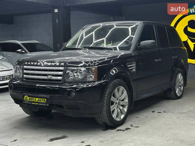 Черный Ленд Ровер Рендж Ровер Спорт, объемом двигателя 4.2 л и пробегом 207 тыс. км за 9900 $, фото 2 на Automoto.ua