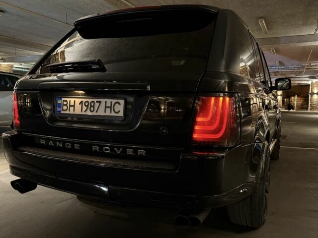 Черный Ленд Ровер Рендж Ровер Спорт, объемом двигателя 4.2 л и пробегом 287 тыс. км за 8000 $, фото 11 на Automoto.ua