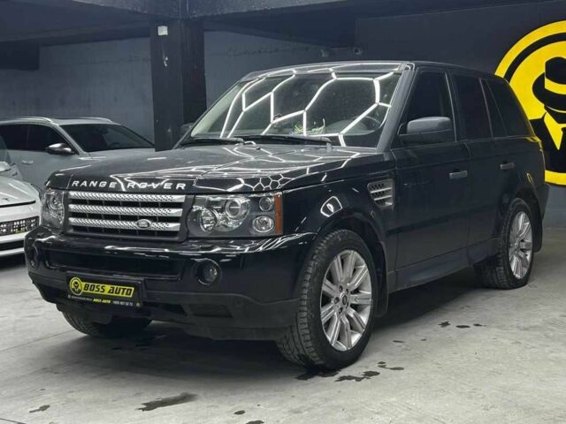 Черный Ленд Ровер Рендж Ровер Спорт, объемом двигателя 4.2 л и пробегом 207 тыс. км за 9900 $, фото 2 на Automoto.ua