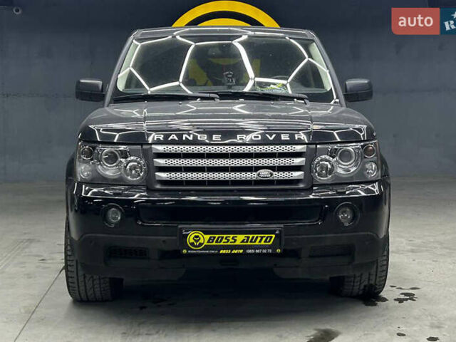 Черный Ленд Ровер Рендж Ровер Спорт, объемом двигателя 4.2 л и пробегом 207 тыс. км за 9900 $, фото 1 на Automoto.ua