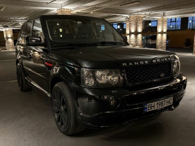 Черный Ленд Ровер Рендж Ровер Спорт, объемом двигателя 4.2 л и пробегом 287 тыс. км за 8000 $, фото 1 на Automoto.ua
