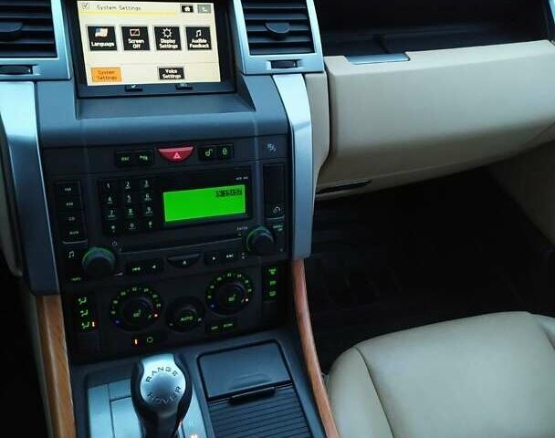 Чорний Ленд Ровер Range Rover Sport, об'ємом двигуна 2.7 л та пробігом 283 тис. км за 10000 $, фото 7 на Automoto.ua