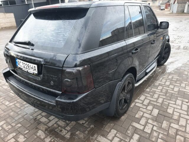 Черный Ленд Ровер Рендж Ровер Спорт, объемом двигателя 2.7 л и пробегом 264 тыс. км за 9000 $, фото 1 на Automoto.ua