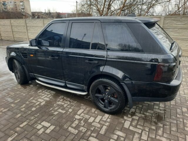 Чорний Ленд Ровер Range Rover Sport, об'ємом двигуна 2.7 л та пробігом 264 тис. км за 9000 $, фото 2 на Automoto.ua
